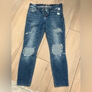 Joes jeans - distressed skinny crop